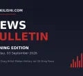 Mwakilishi News Bulletin - Evening Edition, Thursday 03 September 2026