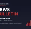 Mwakilishi News Bulletin - Midday Edition, Tuesday 29 September 2026