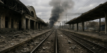 Russian attack hits rail workers in new deadly strikes on Kyiv
