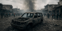Violence Erupts During Orengo's Impromptu Tour in Migori as Vehicle is Torched